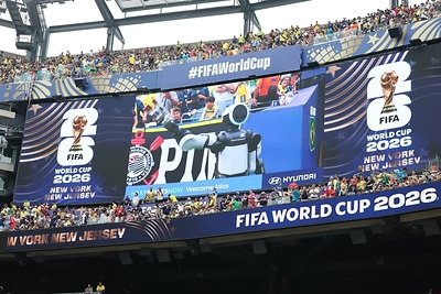 Hyundai Motor Brings Atlas Humanoid Robot to FIFA World Cup 2026™ in First-Ever Live Match Environment Robotics Integration Hyundai Motor Brings Atlas Humanoid Robot to FIFA World Cup 2026™ in First-Ever Live Match Environment Robotics Integration