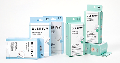 CLERIVY’s initial two-patch lineup for the U.S. market CLERIVY’s initial two-patch lineup for the U.S. market