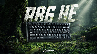 ATTACK SHARK Unveils R86 HE ATTACK SHARK Unveils R86 HE