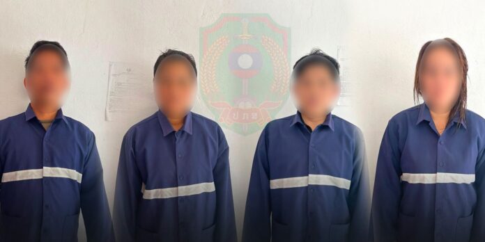 Authorities arrest four suspected brokers in trafficking network