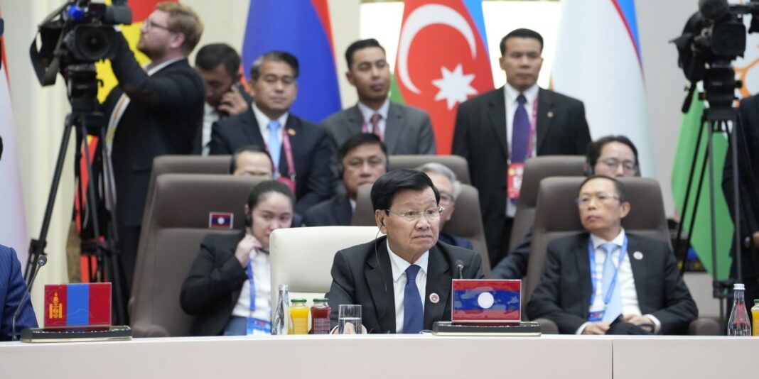 President Thongloun Sisoulith called for stronger multilateral cooperation at the SCO Plus Meeting while advancing Laos’ ties with India and Kyrgyzstan.
