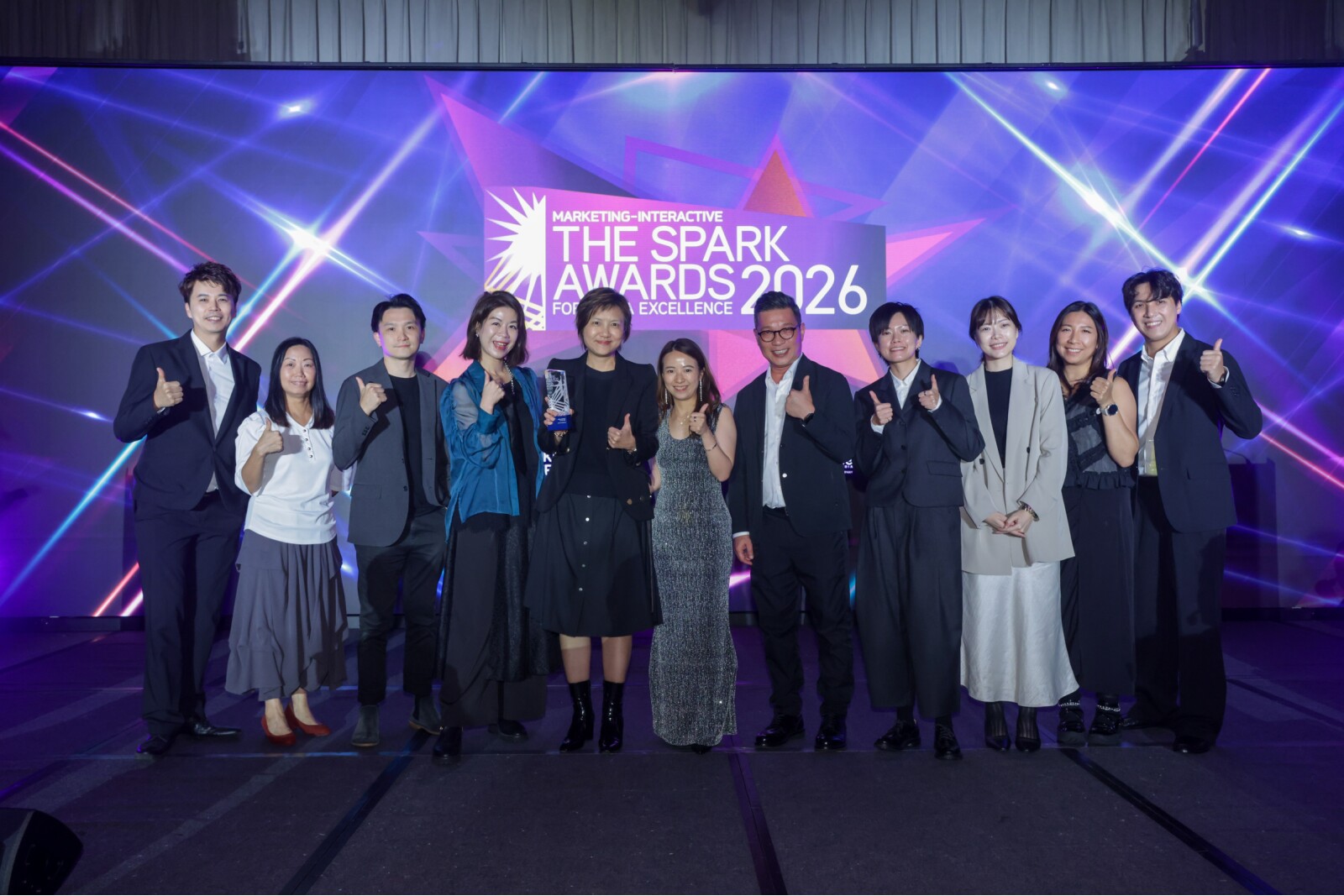 Photo 2: Group photo of the McDonald's Hong Kong client team and TVB team.