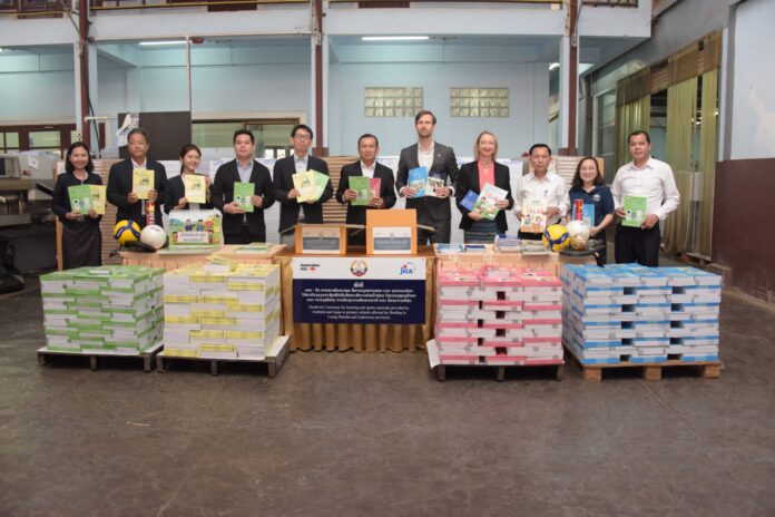 Australia and Japan have provided thousands of textbooks and learning materials to more than 40 educational institutions affected by August floods in northern Laos.