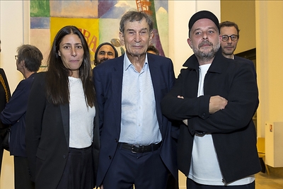 Brognon Rollin, winners, with Claude Bonnin, President of ADIAF, October 22, 2026 © Luc Castel Brognon Rollin, winners, with Claude Bonnin, President of ADIAF, October 22, 2026 © Luc Castel