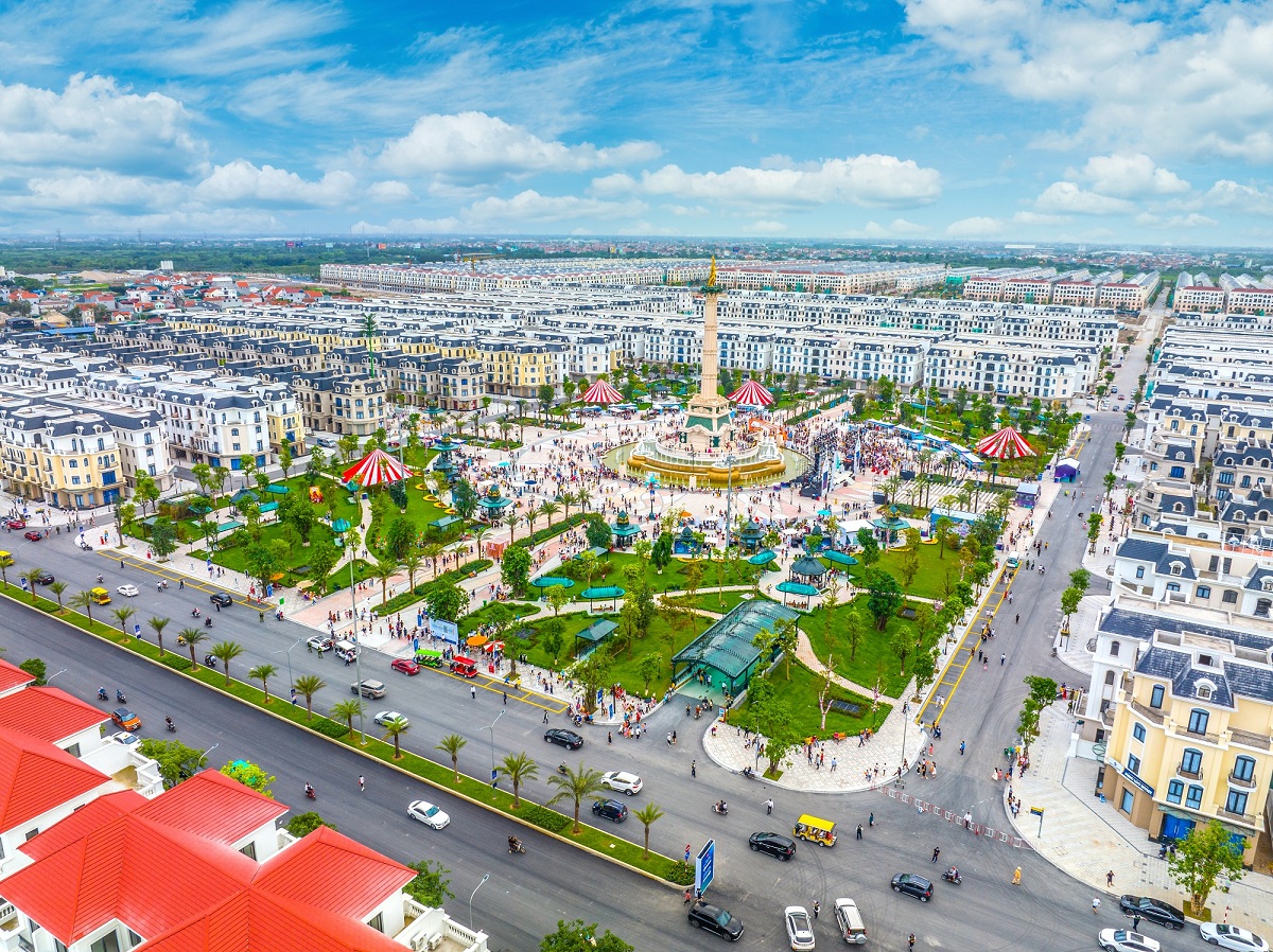 A Vinhomes integrated township.